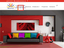 Tablet Screenshot of decorluxchiapas.com